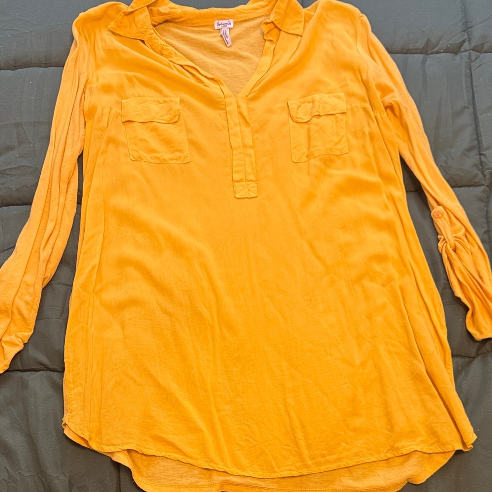 Splendid Golden Yellow Blouse
